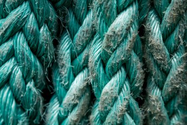 Arka plan doku sarmal deniz veya deniz ip. Satır demirleme kaynaştırılması doku. Yakın çekim