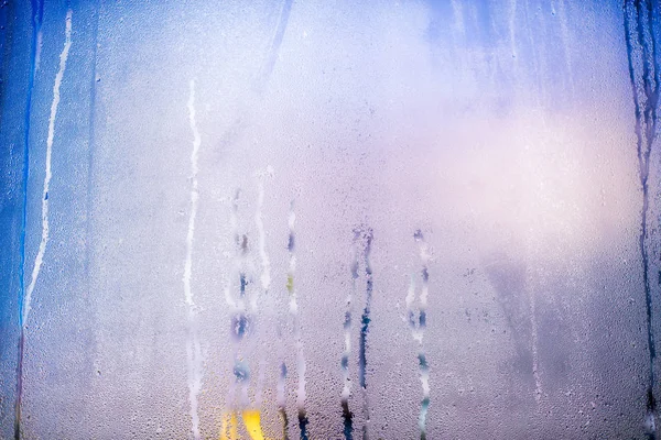 Rain drops on a window — Stock Photo, Image