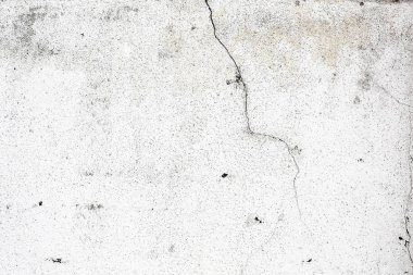 Endüstriyel binada çatlağı olan Grunge beton duvar. Tasarım ve doku arka planınız için harika.