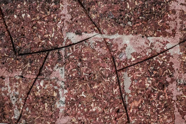 Marbre rouge foncé comme fond, texture — Photo