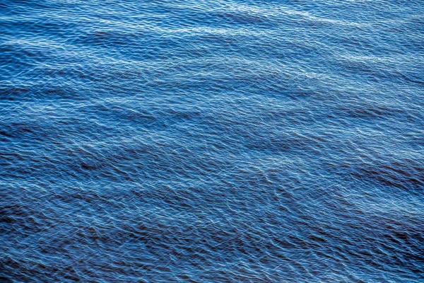 Modèle Texture Eau Bleue Midi Sur Océan Atlantique — Photo