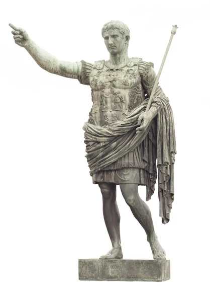 Estátua de César isolado — Fotografia de Stock