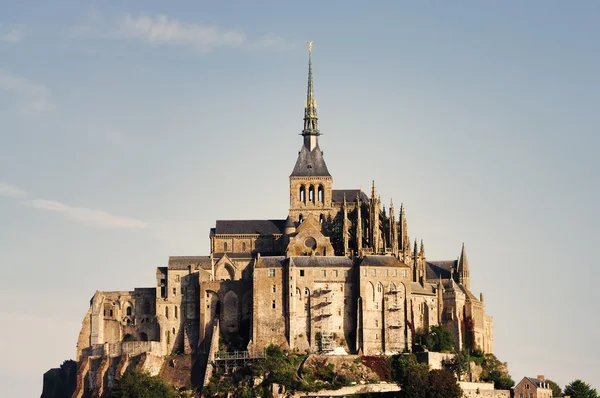 Mont saint michel kasteel — Stockfoto