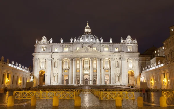Vaticaanstad 's nachts — Stockfoto