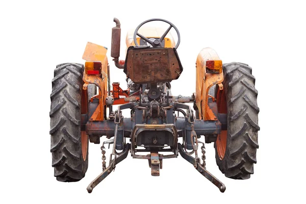 Starý traktor vinobraní — Stock fotografie