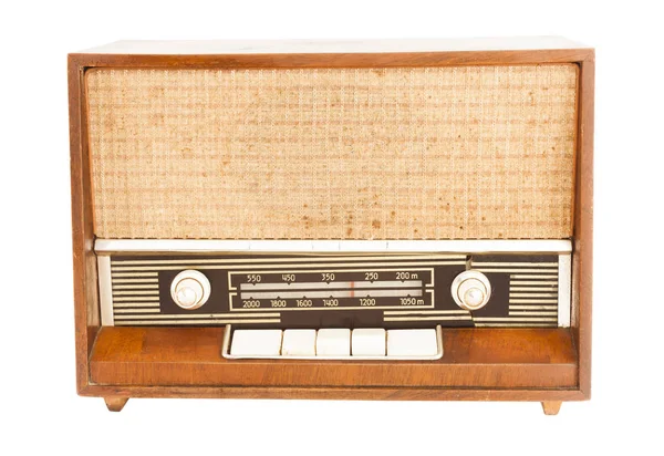 Ancien style vintage radio — Photo