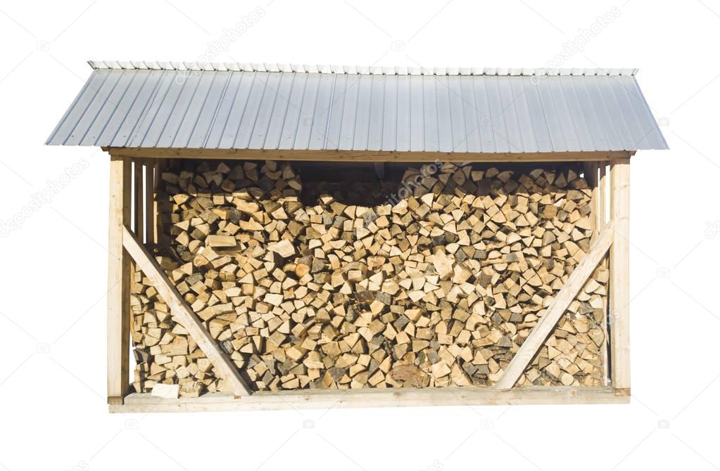 shed for wood storage