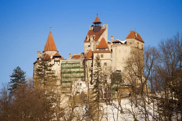 Die berühmte Burg von Kleie — Stockfoto