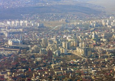 Uçaktan gördüm Iasi şehir