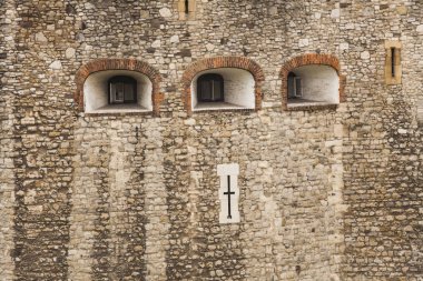 Londra Kulesi duvar ayrıntılarını