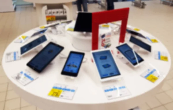 Tablet eletrônica para venda na loja — Fotografia de Stock