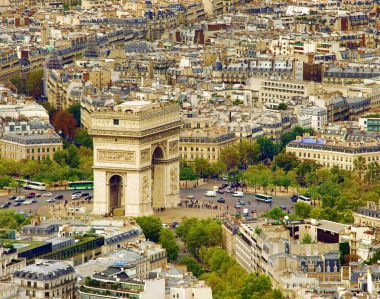 Arc de Triomphe in Paris, Fransa