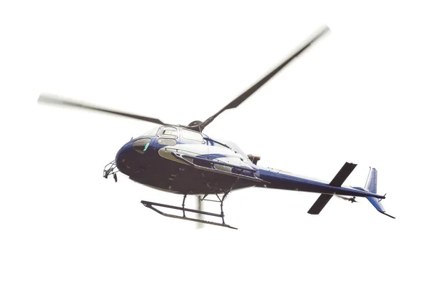 Helicopter isolated on white — Stock Photo, Image