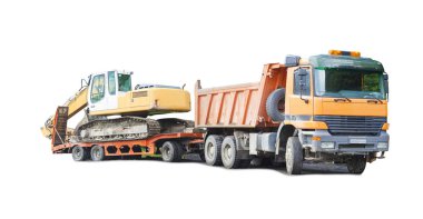 kamyon ve Ekskavatör, endüstriyel makine inşaat için
