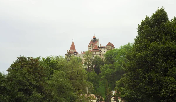 Korpa Drakula vára, Transylvania. Románia — Stock Fotó