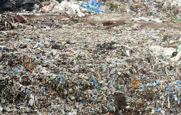 Textuur van vuilnis, ecologische ramp — Stockfoto