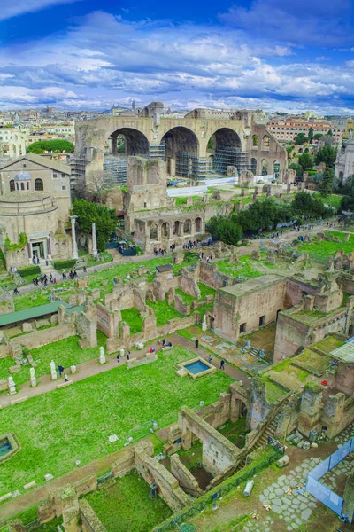 Ruinas Del Foro Romano Roma Italia — Foto de Stock