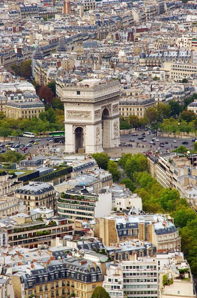 Arc Triomphe Parijs Frankrijk — Stockfoto