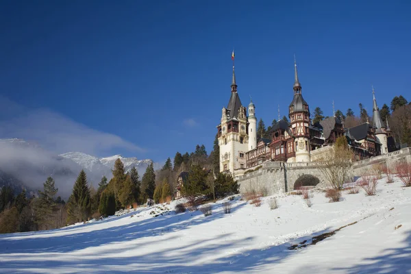 Peles Castle Transylvania Romania King Michael 1St Propriety — Stock Photo, Image