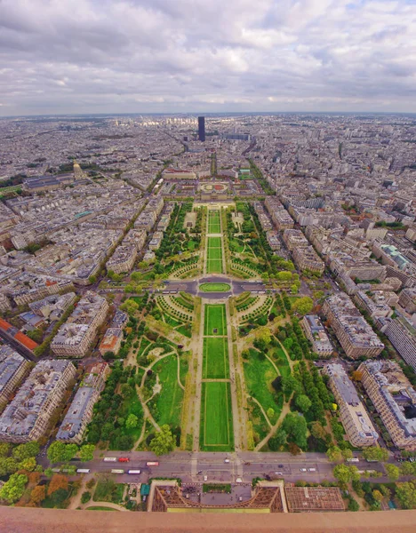 París Ciudad Vista Desde Arriba —  Fotos de Stock