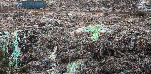 Grande Pilha Lixo Lixo Natureza — Fotografia de Stock
