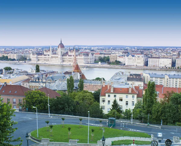 Gród Miasta Budapeszt Węgry — Zdjęcie stockowe