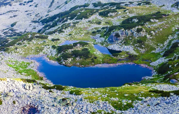 Schöner See Der Natur Retezat Mountain Rumänien — Stockfoto