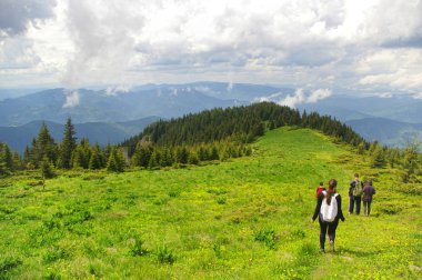 Ceahlau massif, Romen Karpatlar sahnede dağ