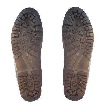 Beyaz arka plan üzerinde izole önyükleme sole