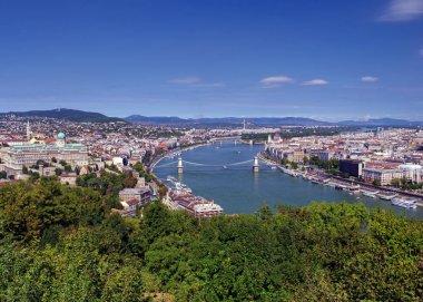 Budapeşte, Cityscape güneşli bir günde