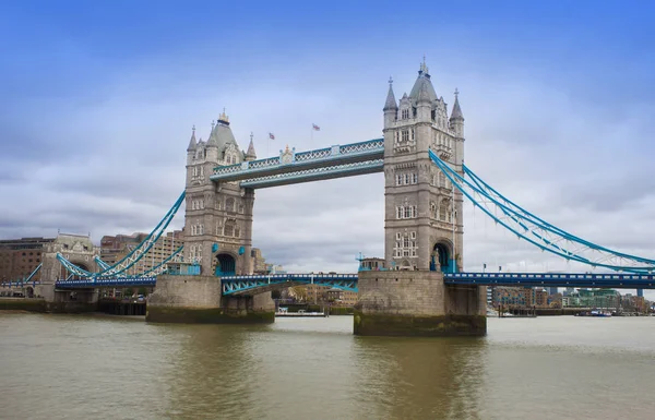 Londra Città Con Tower Bridge — Foto Stock