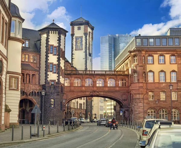 Alte Architektur Frankfurt Main — Stockfoto