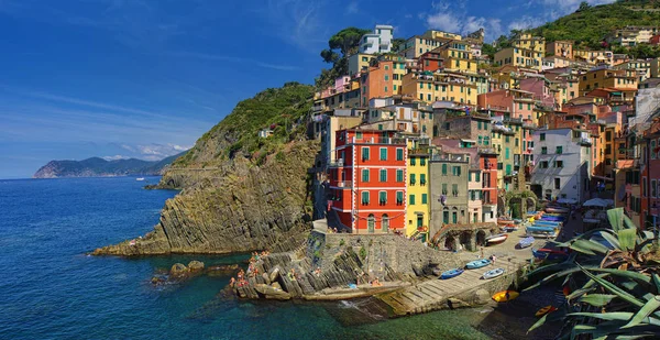 Oude Dorp Riomaggiore Cinque Terre Italië — Stockfoto