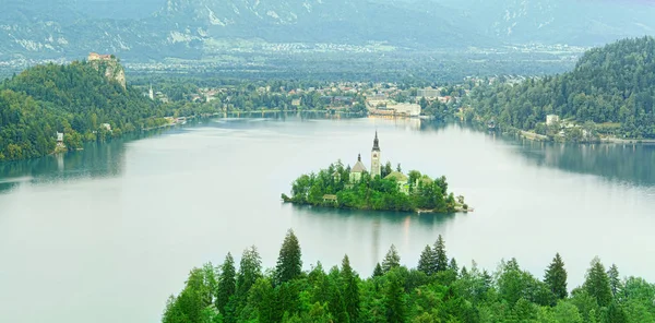 Lake Bled, Eslovénia — Fotografia de Stock