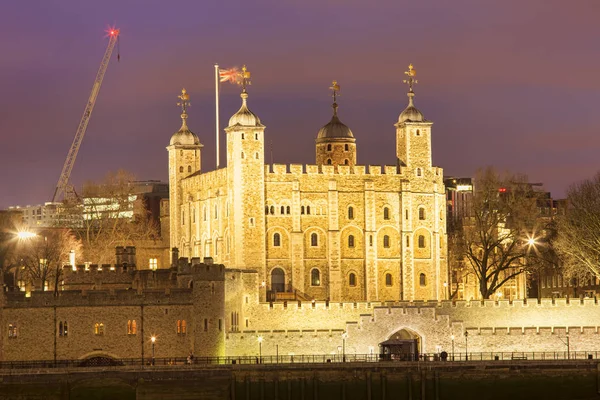 Tower London Landmark Voor Stad — Stockfoto