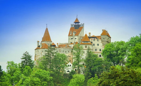 Château de Bran de Dracula, Transylvanie. Roumanie — Photo