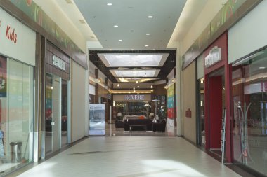 IASI, ROMANIA - DECEMBER 12 2017: shopping mall in Carrefour, Iasi city. Romania
