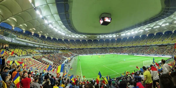 Bukurešť Rumunsko Červen 2013 Rumunsko Trinidad Tobago Fotbalový Zápas Stadionu — Stock fotografie