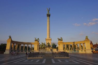 Heroes Square Budapest City, Macaristan