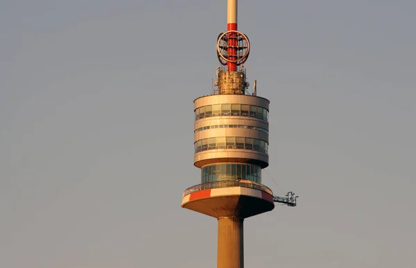 Donauturm Torre Danúbio Cidade Viena Áustria — Fotografia de Stock