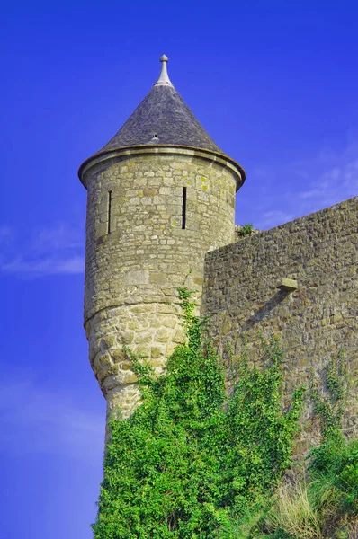 Torre Guardia Del Castello Saint Michel Francia — Foto Stock