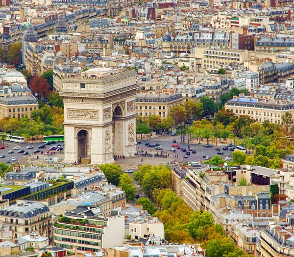 法国巴黎的胜利之弧 — 图库照片