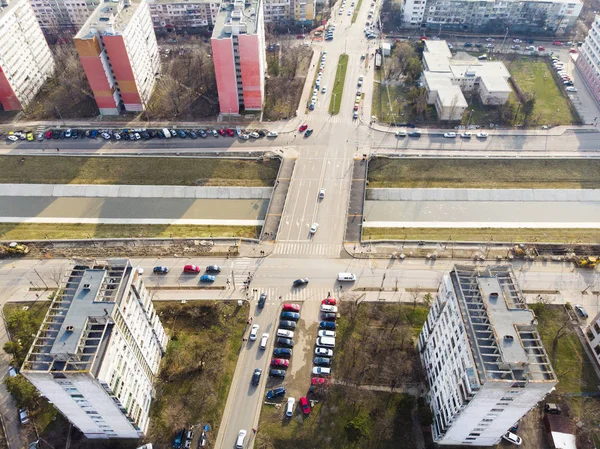 Aerial View Iasi City Moldavia Romania — Stock Photo, Image