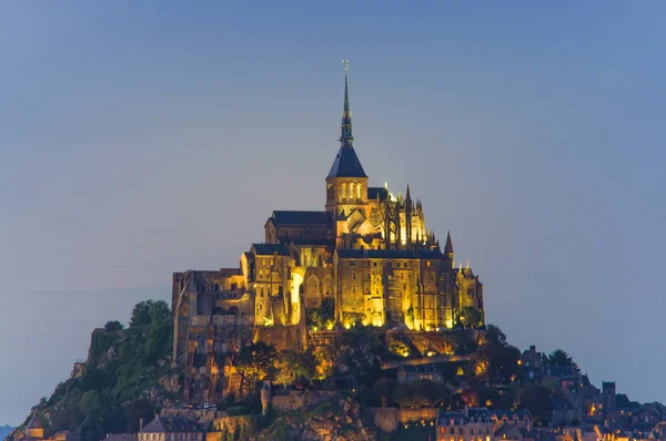 Saint Michel Famoso Castillo Francia — Foto de Stock