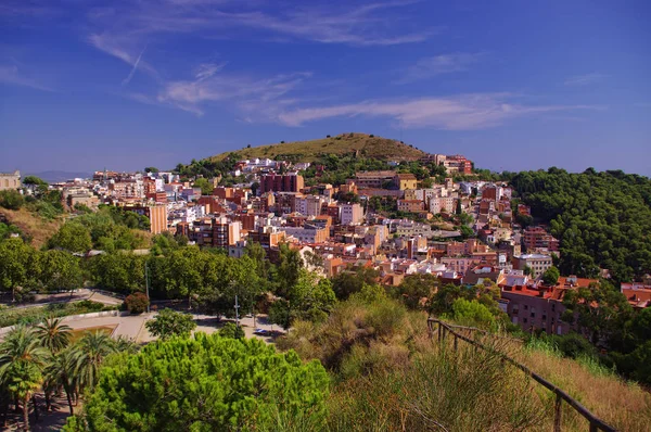 Gül Costa Brava Beldesinde Yaz Manzara Spanya — Stok fotoğraf