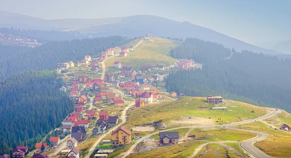 Romanya Daki Ranca Dağ Beldesi Transalpina Geçidi — Stok fotoğraf