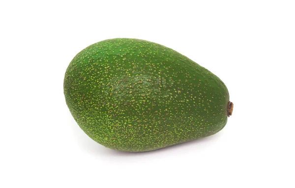 Fruto Abacate Isolado Branco — Fotografia de Stock