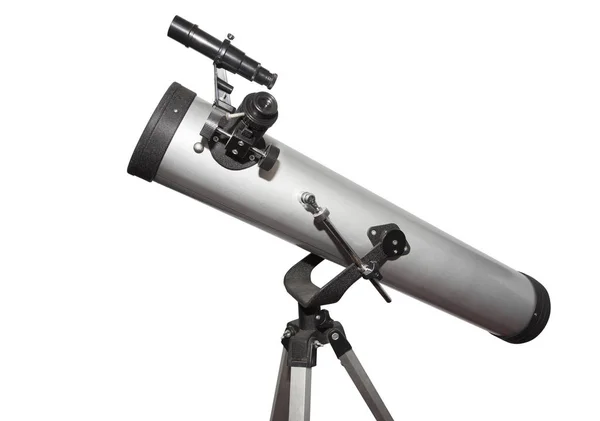 Telescope Isolated White Background — Stock Photo, Image