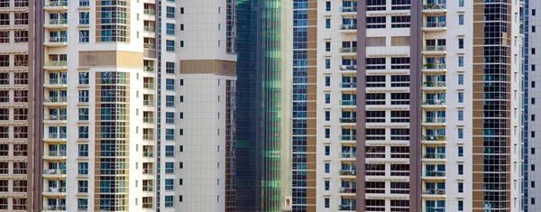 Edifícios Modernos Apartamentos Imobiliários Textura Cidade — Fotografia de Stock
