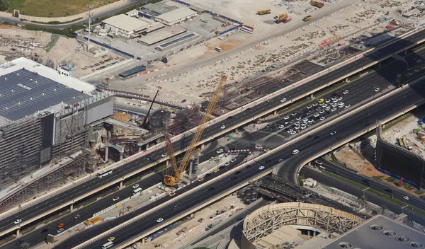 Строительство Дубае Оаэ — стоковое фото